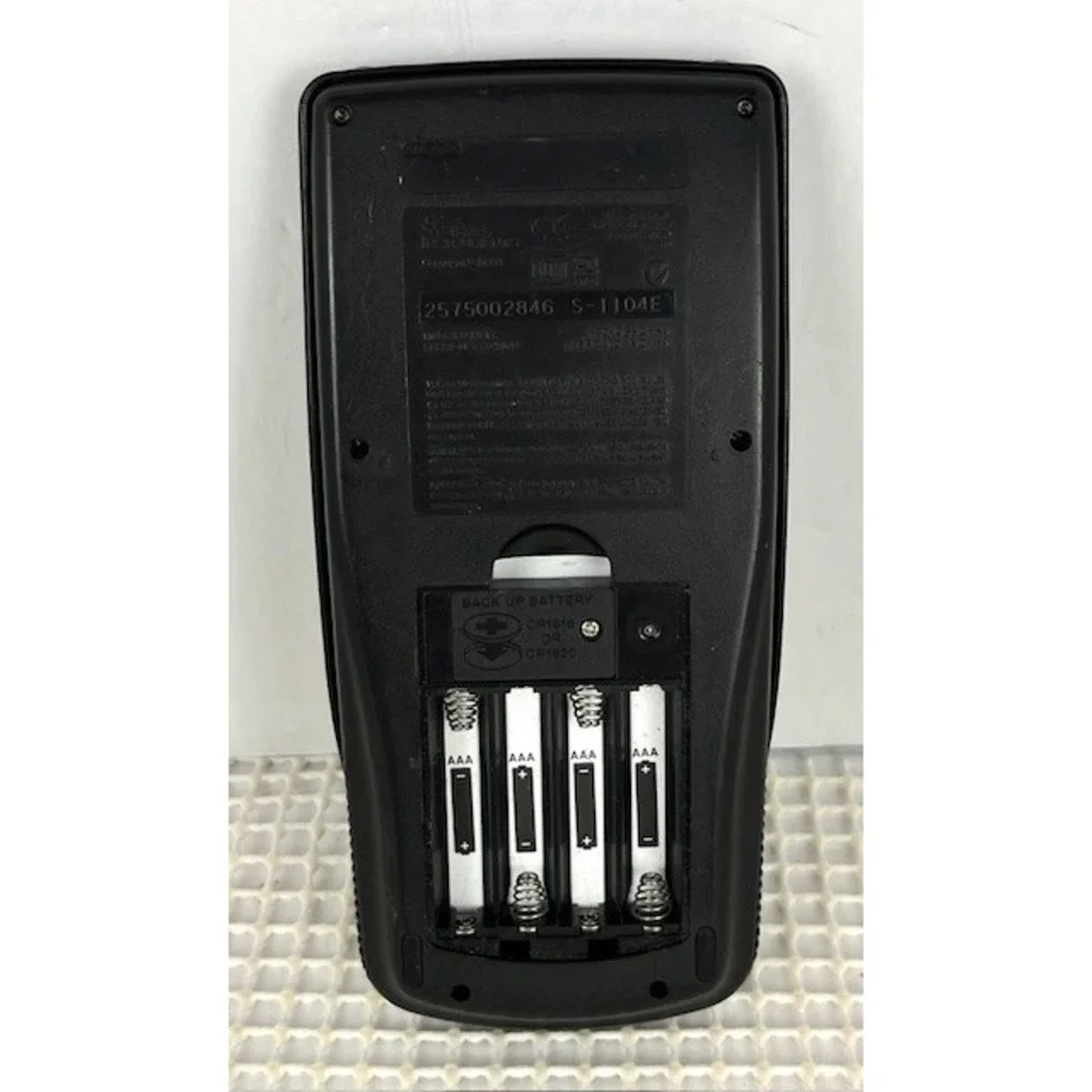 Texas Instruments TI-83 Plus Graphing Calculator-Black-no battery cover‎ WORKING